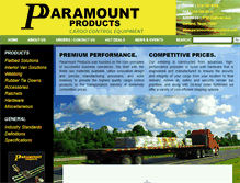 Tablet Screenshot of paramountcargocontrol.com